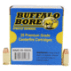 Buffalo Bore Ammunition .45 ACP +P, 185 Grain, JHP, Brass Cased, Centerfire Pistol Ammo, 20 Rounds, 45-185/20