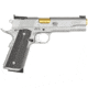 BUL Armory USA 1911-Trophy Pistol, 9mm Luger, 5in barrel, stainless steel frame, custom G10 grip, recoil operated semi-automatic, fiber-optic front, adj. target rear, 10 round magazine, BUL-1911 TY-9MM-5-1-FRRMPG