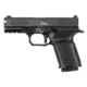 BUL Armory USA AXE-C-Cleaver Pistol, 9mm Luger, 4.02in barrel, black polymer frame, integrated polymer grip, recoil operated semi-automatic, fixed 3-dot, 15 round magazine, BULAXECCLV9MM4.021FRRMPG