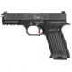 BUL Armory USA AXE-FS-Cleaver Pistol, 9mm Luger, 4.49in barrel, black polymer frame, integrated polymer grip, recoil operated semi-automatic, fixed 3-dot, 17 round magazine, BULAXEFSCLV9MM4.491FRRMPG