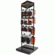 Bulldog Cases &amp; Vaults 58 Piece Holster Display, with Deluxe Black Display Rack BD-058R