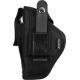 Bulldog Cases &amp; Vaults Belt And Clip Ambi Holster - for Compact Autos FSN-3