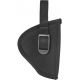 Bulldog Cases &amp; Vaults Hip Holster, Right Hand, Black - Mini Semi Auto Beretta BobCat - DLX-1