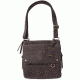 Bulldog Cases &amp; Vaults Medium Cross Body Style Purse w/Holster, Chocolate Brown, BDP-035