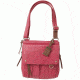 Bulldog Cases &amp; Vaults Medium Cross Body Style Purse w/Holster, Pink, BDP-036