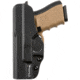 Bulldog Cases & Vaults Polymer Inside Pants Holsters w/ metal clip - right hand only Fits Glock 43, Black, PIP-G43