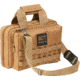 Bulldog Cases &amp; Vaults Deluxe 2 Pistol Range Bag w/ Strap &amp; MOLLE, Tan, BDT917T