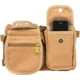 Bulldog Cases &amp; Vaults Deluxe Satchel Go Bag/Waist Pack, Tan, BDT403T