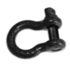 Bulldog Winch 3/4in Shackle 9.5K WLL, Black Powder Coat, Black, 20150