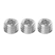 Bulldog Winch 3pcs Plug Kit 1/4in NPT, Silver, 42020