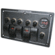 Bulldog Winch 5-Switch Panel with Breakers And Voltmeter, 20267