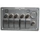 Bulldog Winch 5-Switch Panel with Breakers And Voltmeter, 20267