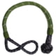 Bulldog Winch AR Rope Shackle, 10mm, 30K BS, 8in Dia Loop, Reflective, Green, 20393