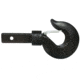Bulldog Winch Big Dog Hook w/ 2in Receiver Mount, Black, 20182