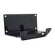 Bulldog Winch John Deere Gator Mount for RSX 850L And XUV 550, Black, 15175