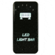 Bulldog Winch LED Light Bar Rocker Switch, White, 20260