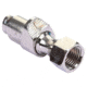 Bulldog Winch Locking Air Chuck, 1/4in NPT, Silver, 42083