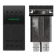 Bulldog Winch Momentary Rocker Switch, Replacement for 20266, Black, 20374