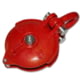 Bulldog Winch Pulley Block, 32K BS 16K WLL, Red, 20077