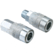 Bulldog Winch Quick Connect Couplers 1/4NPT Female, Silver, 42024