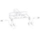 Bulldog Winch Receiver Mount - Utility Winch 2X2in, ATV Winches 2K to 4K, Black, 20061R2