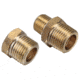 Bulldog Winch Reducer 3/8in Male to 1/4in Male, Brass, 42021