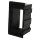 Bulldog Winch Switch Mounting Panel - End, Black, 20264