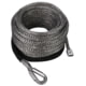 Bulldog Winch Synthetic Rope, 9mm x 100ft, 9.5K-17.6K BS, Grey, 20322