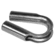 Bulldog Winch Tube Thimble, Stainless for Synthetic Rope 10mm, Silver, 20093