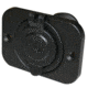 Bulldog Winch USB Power Socket, Dual 5V 1A and 2.1A with Cover and 3 Mounting Brackets, Black, 20287