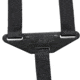 Bulldog Winch Vertical Tire Ratcheting inhin Tie-Down Strap, 10,000 lb Breaking Strength, Black, 20362