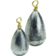 Bullet Weights Bass Casting Sinker, Ziplock, 1-1/2oz, 2Bg, SS3