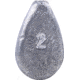 Bullet Weights No Roll Sinker, 2oz, 4 Piece, PBNR2