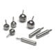 Bullet Weights Tungsten Finesse Drop Shot, Clam Pack - Natural, 1/8 oz, PBTGNFDS18
