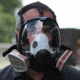 BulletSafe BreatheSafe Respirator/Gas Mask Kit, Black, BS59000