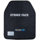 BulletSafe Lightweight Ballistic Ceramic Plate, Level III, Black, BS56000