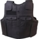 BulletSafe Uniform Front Carrier - Accessory for Bulletproof Vests, Black, L, BS54003-L