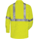 Bulwark Hi-Visibility Flame-Resistant Work Shirt-Long Sleeve, Men, SMW4HV, LN3XL SMW4HVLN3XL