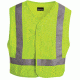 Bulwark Hi-Visibility Flame-Resistant Safety Vest, Men, VMV2YE, RGM VMV2YERGM
