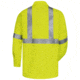 Bulwark Hi-Visibility Flame-Resistant Work Shirt-Long Sleeve, Men, SMW4HV, LNXL SMW4HVLNXL