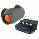 Aimpoint Micro T-1 4 MOA Red Dot Sight w/ Kinetic Development Group SIDELOK Aimpoint Micro Mount 200054-KIT1