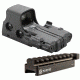 EOTech Holographic Sight with Laser Battery Cap 65 MOA Ring-1 MOA Dot 552.LBC2 w/ Kinetic Development Group SIDELOK Universal Scope Riser 552.LBC2-KIT1