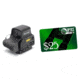 EOTech HWS EXPS 3 Circle Red Dot Sight, 2 Dot Reticle, w/ OpticsPlanet.com Email Gift Certificate - 25, Black, EXPS3-2-KIT5