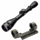 Leupold VX-2 6-18x40mm Adj Obj Rifle Scope, Matte Black, Fine Duplex Reticle 110814 w/ Mark 2 Integrated Mount System, 1 in Ring 110814-KIT1