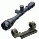 Leupold VX-2 6-18x40mm Adj Obj Rifle Scope, Matte Black, Fine Duplex 110816 w/ Mark 2 Integrated Mount System, 1 in Ring 110816-KIT1