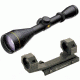 Leupold VX-2 4-12x50mm CDS Rifle Scope,Matte,Wind-Plex Reticle 120614 w/ Mark 2 Integrated Mount System, 1 in Ring 120614-KIT1