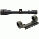 Leupold VX-2 6-18x40mm Adjustable Objective CDS Rifle Scope,Matte,Wind-Plex Reticle 120615 w/ Mark 2 Integrated Mount System, 1 in Ring 120615-KIT1