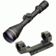 Leupold VX-3i 4.5-14x50mm Rifle Scope, Matte, Varmint Hunter Reticle, 170706, w/ Mark 2 Integrated Mount System, 1 in Ring, 170706-KIT1