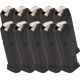 Magpul GL9-Glock G19 9x19mm Parabellum, 3-pack, 15 Rounds, MGMPI550BLK-15RD-KIT1