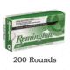 200 Rounds of Remington UMC 40 S&amp;W 180 Grain Metal Case REML40SW3-KIT2
